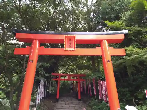天開稲荷社の鳥居