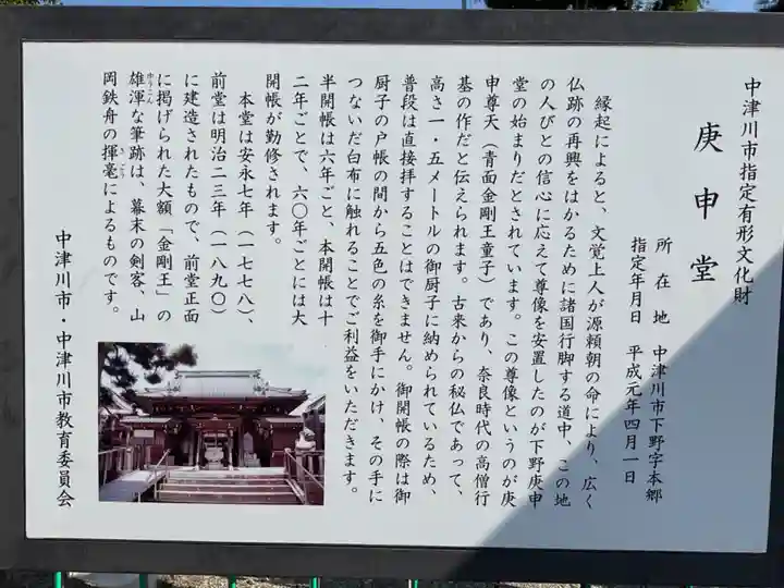 下野庚申堂(岐阜県)