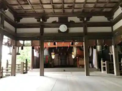阿賀神社の本殿・本堂