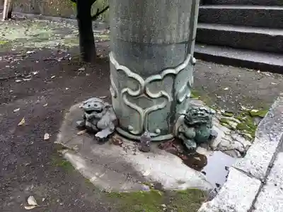 一瓶塚稲荷神社の狛犬