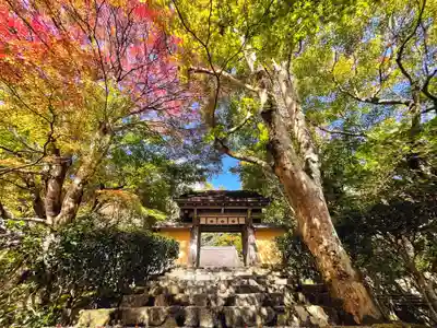 寂光院の山門・神門