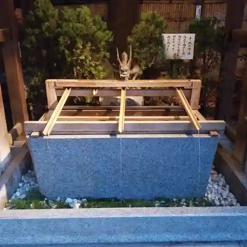 東京大神宮の手水舎