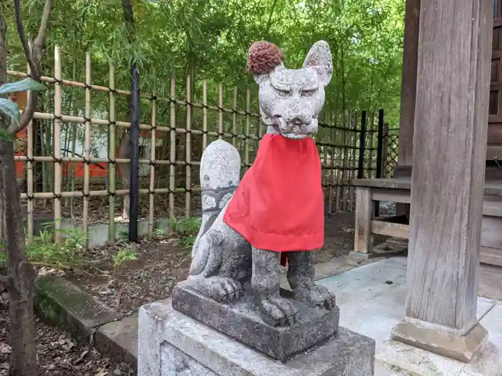 自由が丘熊野神社の狛犬