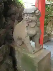 天白稲荷神社の狛犬
