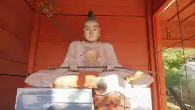 諏訪神社の像