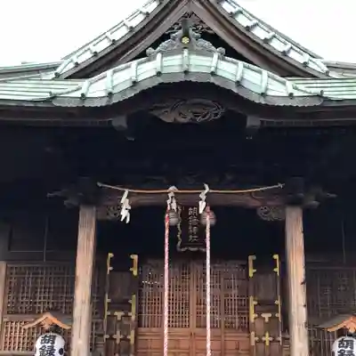 胡録神社の本殿・本堂