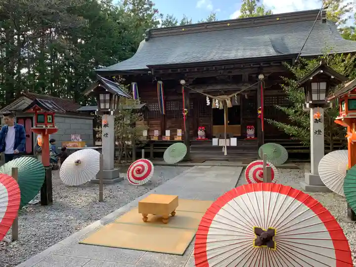滑川神社 - 仕事と子どもの守り神(福島県)