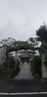 上一色天祖神社の鳥居