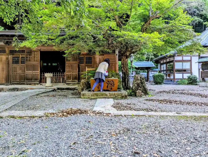定光寺の手水舎