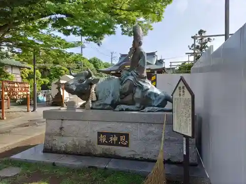 久里浜天神社の像