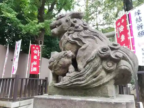 下神明天祖神社の狛犬