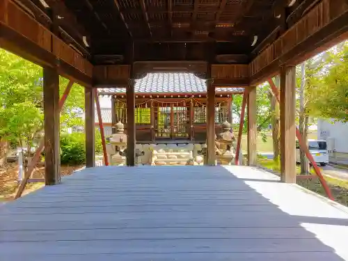 神明社（萩原町河田方）の本殿・本堂