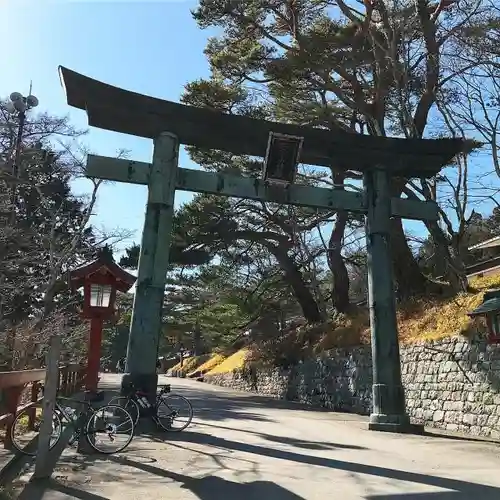 日光二荒山神社中宮祠の鳥居