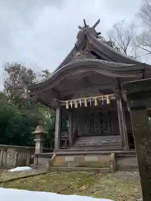 加知彌神社の本殿・本堂