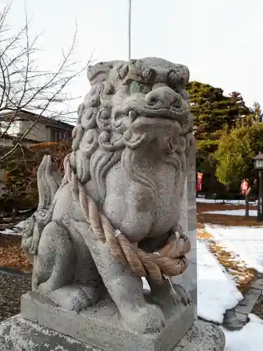 鳥谷崎神社の狛犬