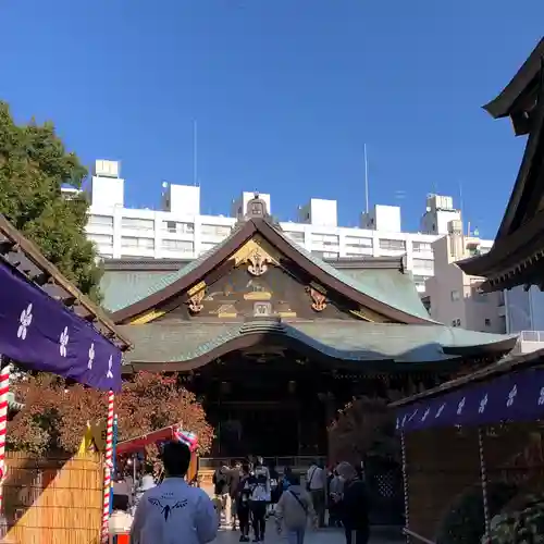 湯島天満宮の本殿・本堂