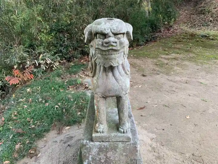 諏訪神社の狛犬