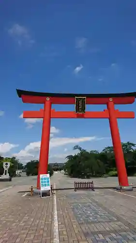 山形縣護國神社の鳥居