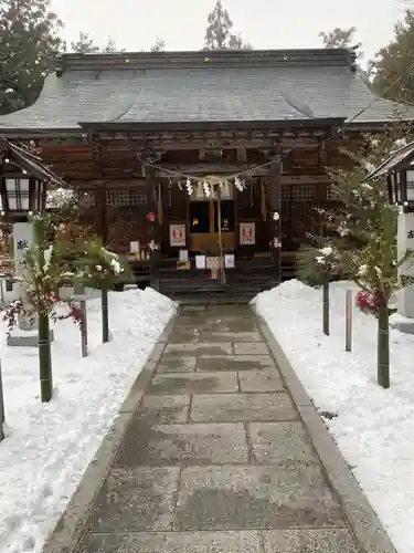滑川神社 - 仕事と子どもの守り神(福島県)