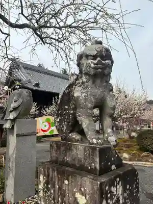 岩津天満宮の狛犬