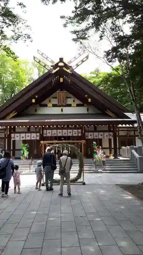 新琴似神社の本殿