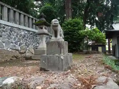 下野國一社八幡宮の狛犬