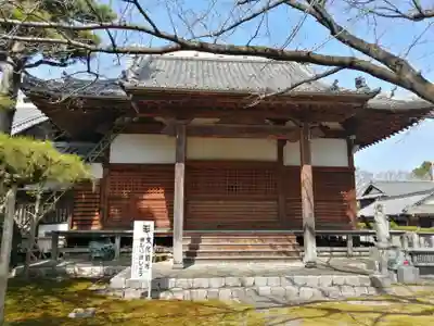 奥田山 安楽寺の本殿・本堂