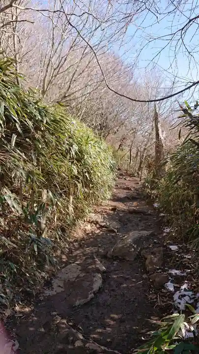 筑波山神社の周辺