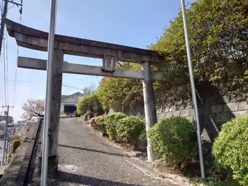 みたけ台杉山神社の鳥居