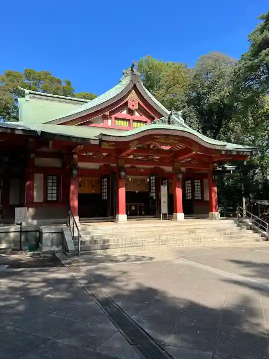 世田谷八幡宮の本殿・本堂