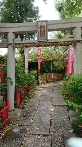吉原神社の鳥居
