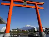 富士山本宮浅間大社の鳥居