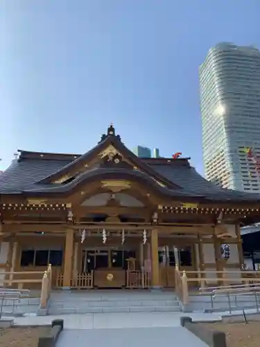 西久保八幡神社の本殿・本堂