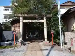 印内八坂神社の鳥居