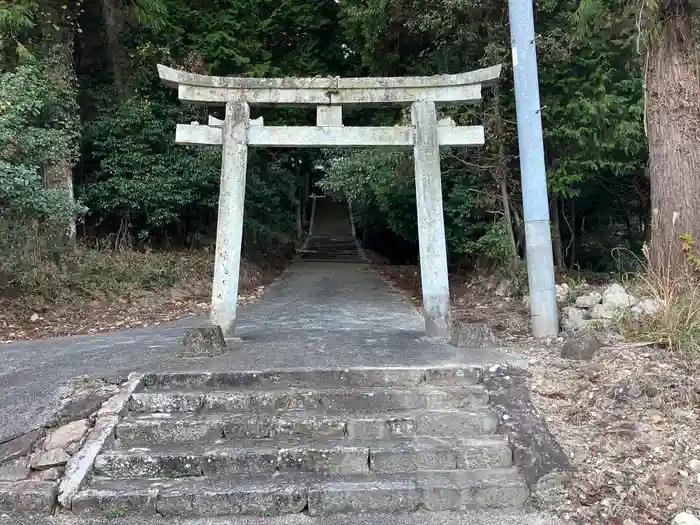 田賀神社の鳥居