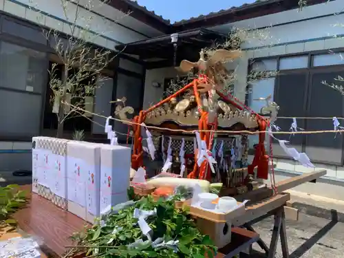 立鉾鹿島神社のお祭り
