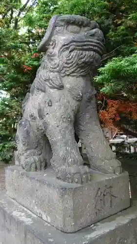 石狩八幡神社の狛犬