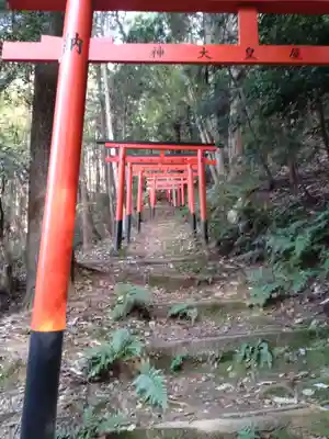 岩屋神社の鳥居