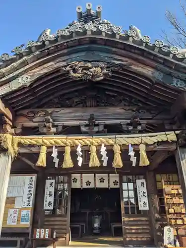 岡崎天満宮の本殿・本堂