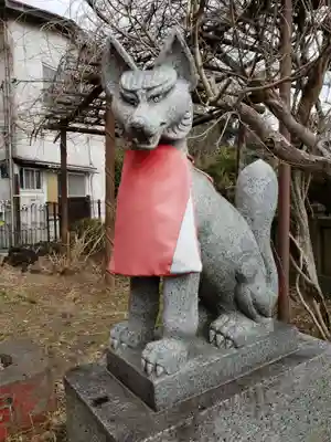 東山稲荷神社の狛犬