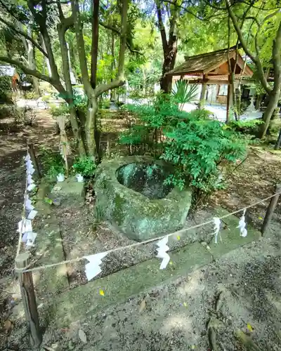 諏訪八幡神社の庭園