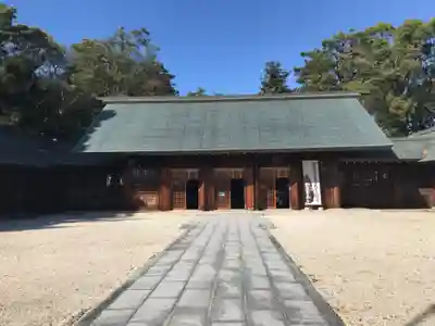 滋賀県護国神社の本殿・本堂