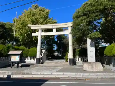 龍口明神社の鳥居