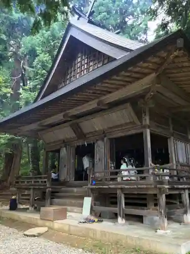 戸隠神社火之御子社の本殿・本堂