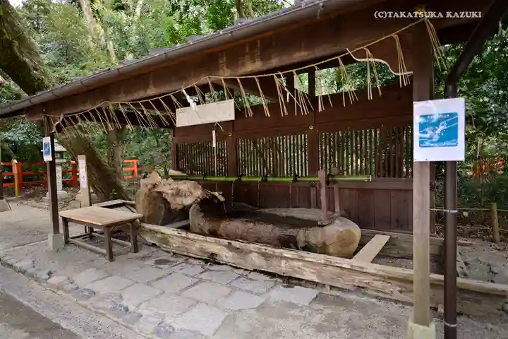 賀茂御祖神社(下鴨神社)の手水舎