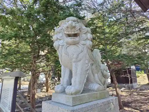 大麻神社の狛犬