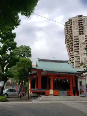 麻布氷川神社の本殿・本堂