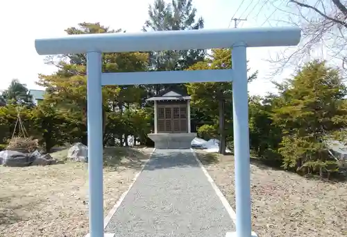 長沼神社の鳥居