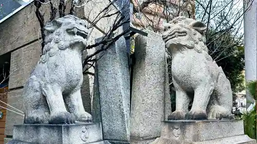 小野照崎神社の狛犬