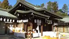 茨城縣護國神社の本殿